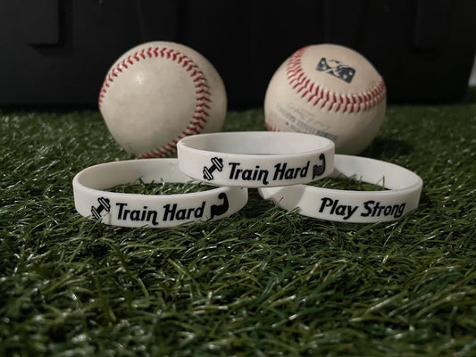 Train Hard Play Strong (White)